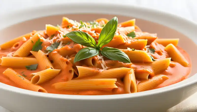 Penne Vodka Sauce - Homemade Pasta